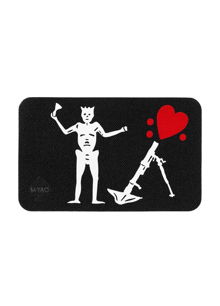 Нашивка прапор Чорна Борода 82-мм міномет Black M-TAC (315047441)