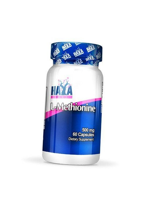 Метіонін, L-Methionine 500, Haya 60капс (27405006) Haya Labs (315783793)