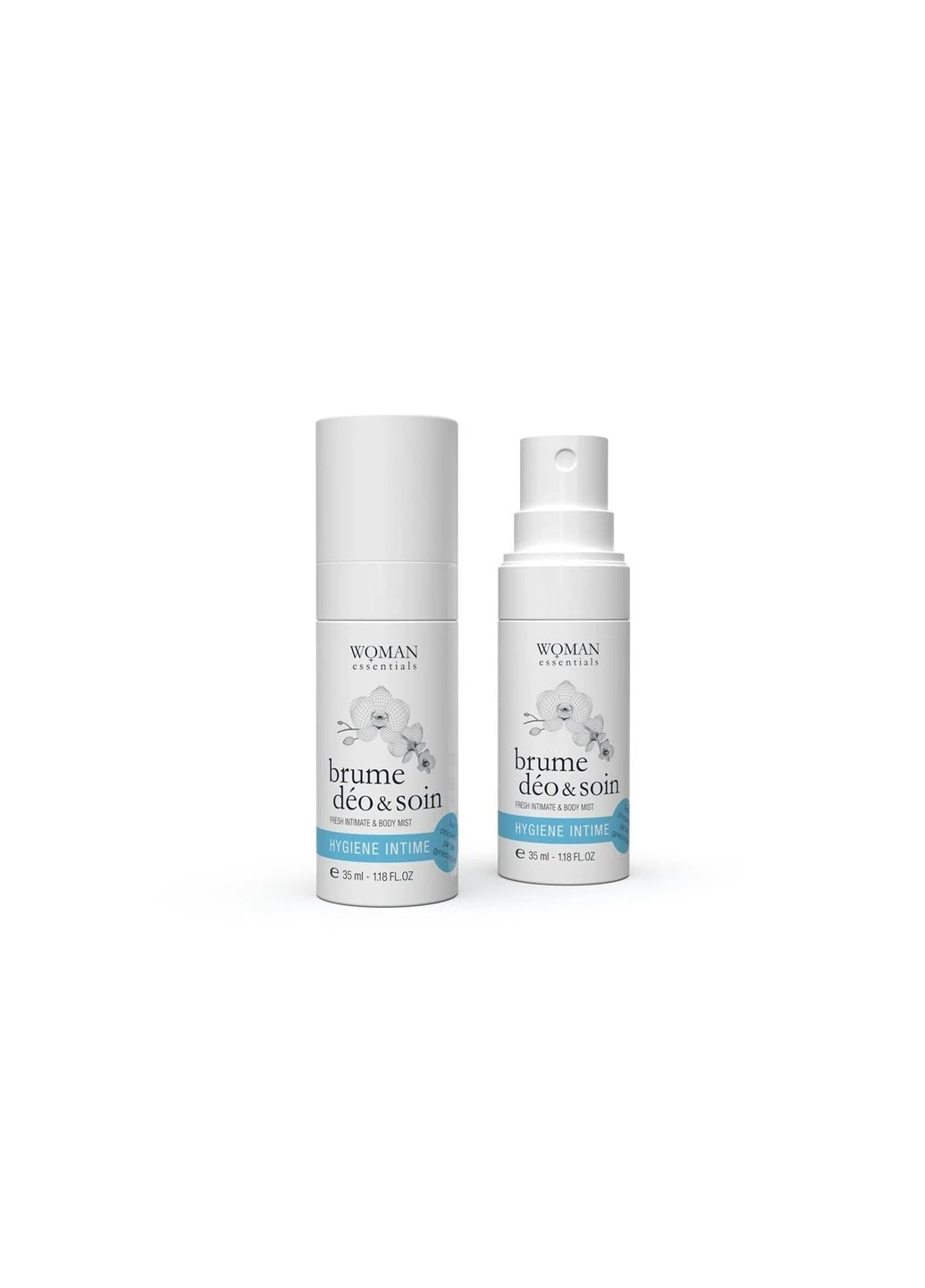 Дезодоруючий спрей для тіла та інтимного використання BRUME DEO&SOIN - FRESH INTIMATE CARE, 35 мл Woman Essentials (388227463)