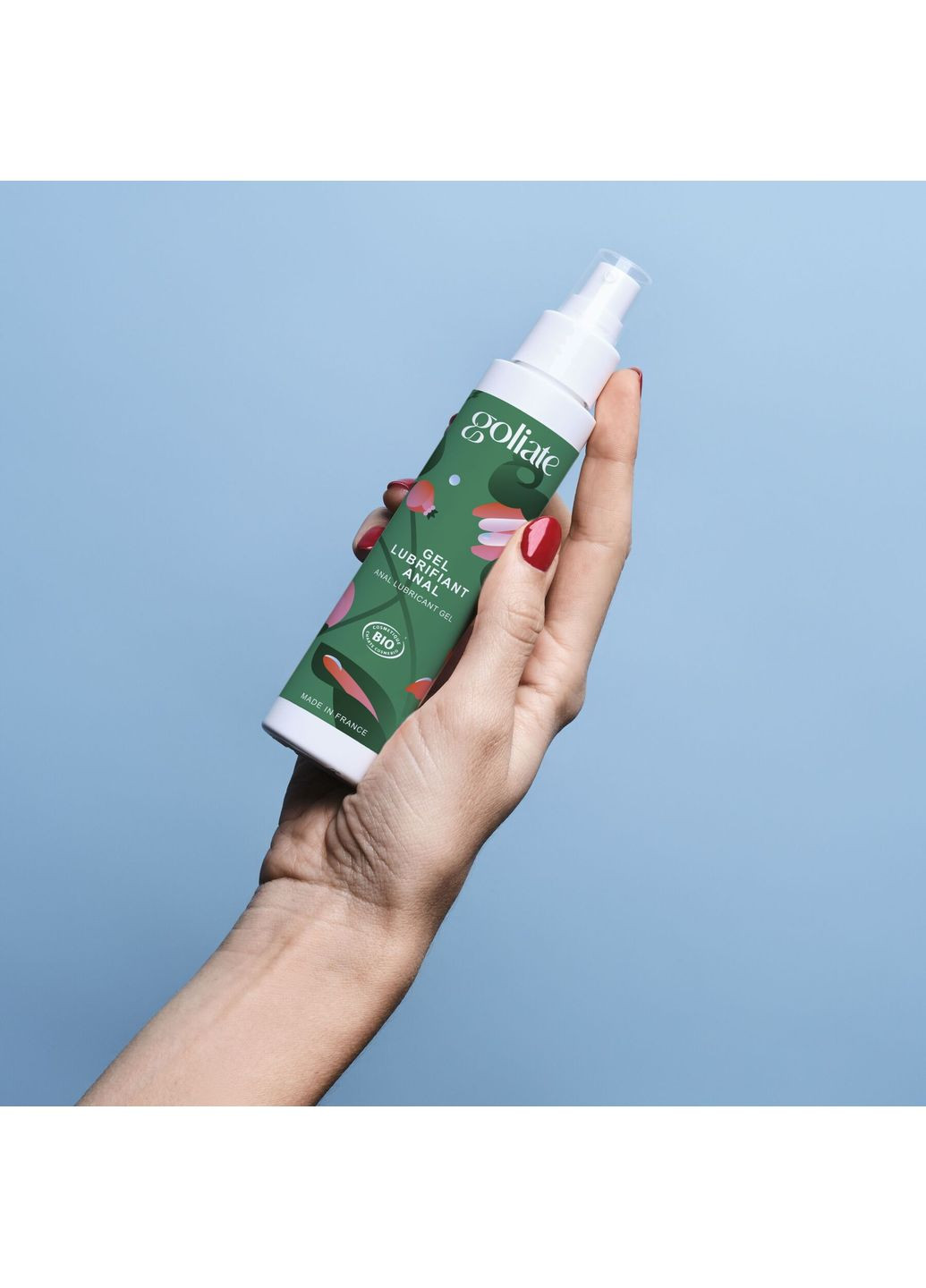 Анальний лубрикант Gel Lubrifiant Anal 100 мл, розслаблювальний, веган-френдлі Goliate (369609785)