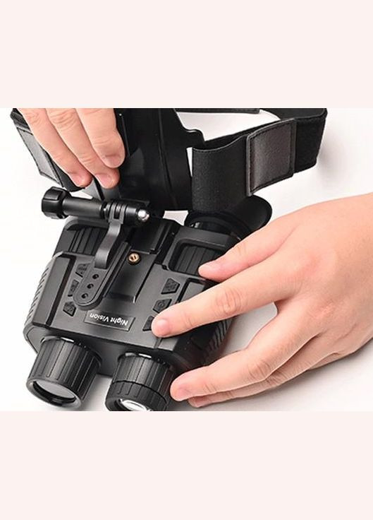 Бинокулярный прибор ночного видения с креплением на голову Binock NV8000 3D Gen2 с видео и фото (до 400м) No Brand (333662442)