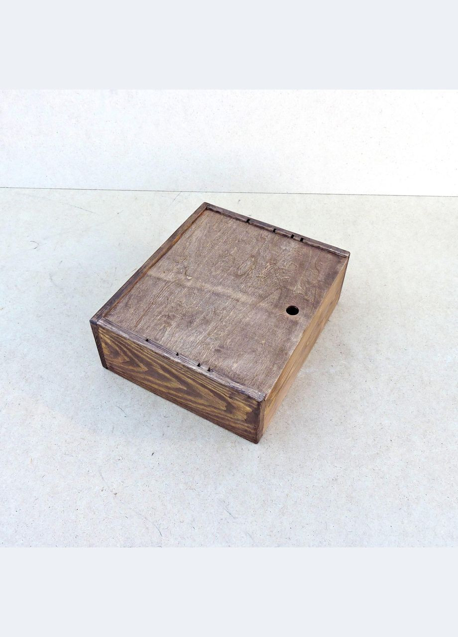 Подарункова коробка з дерева Сардинія капучино (ПДУ-020003) No Brand (328910685)