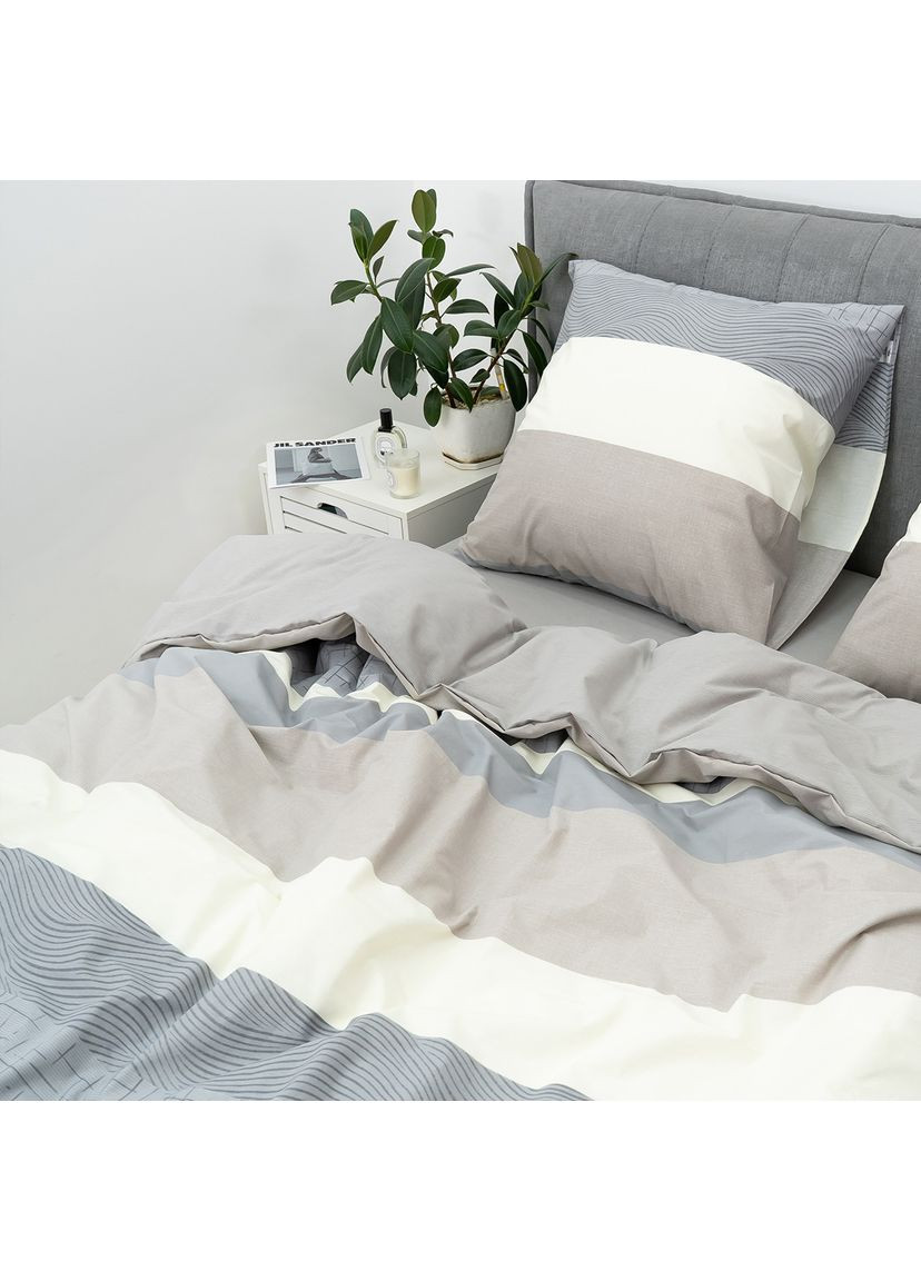 Постільна білизна ранфорс - 25386 двоспальна Viluta (355872998)