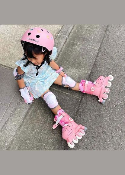 Ролики Twista 30-34 Pink (YC01P4) Yvolution (333144043)