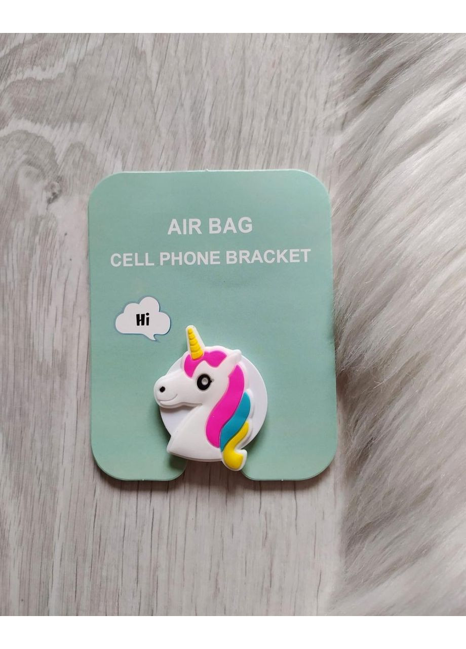 Попсокет Popsockets 3D держатель, подставка для телефона Единорог белый Trends (360897059)