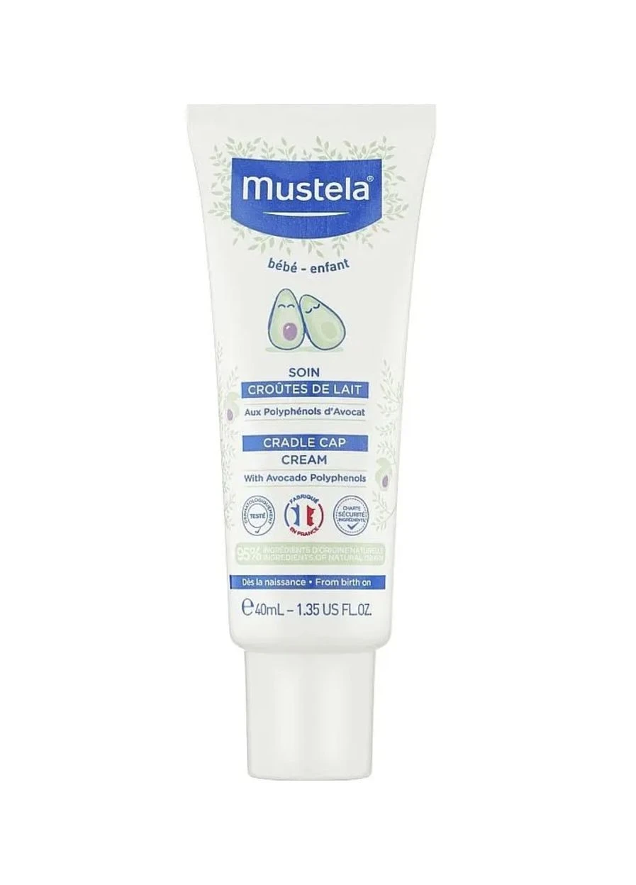 Крем від себорейних молочних кірочок Cradle Cap Cream 40 мл Mustela bebe (393905772)