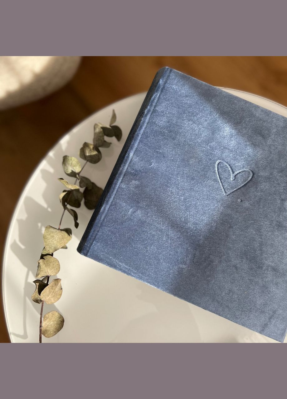 Фотоальбом 22х22 см з велюровою обкладинкою на 200 фото | Альбом для фото 10х15 Your Magnets (338861498)