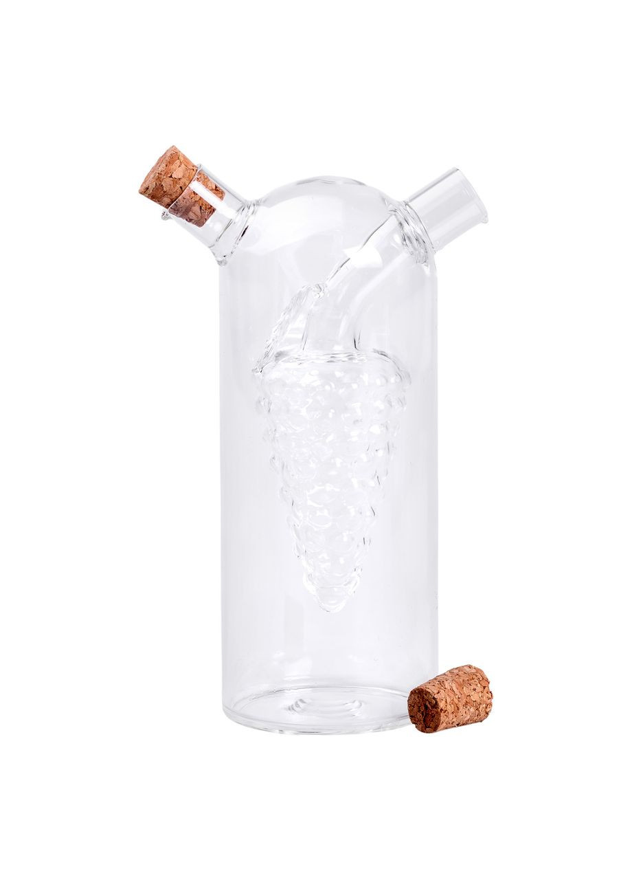 Пляшка для олії та оцту скляна 380 мл для оливкової олії та оцту кулінарна ємність ProDobro (364190615)