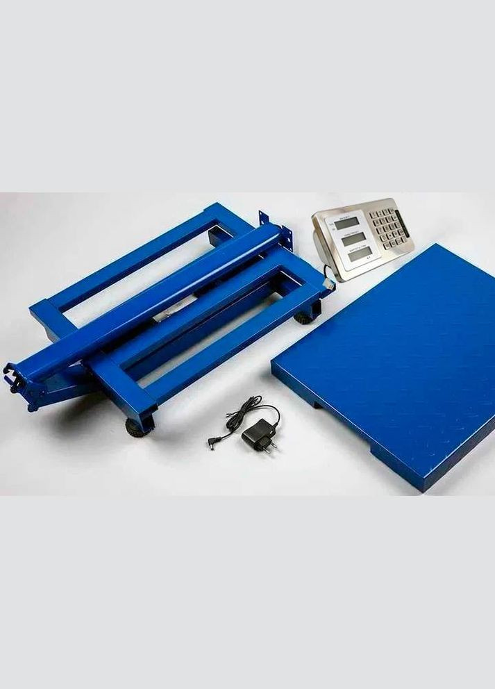 Ваги торгові електронні електронні підлогові на 300 кг, Синій Art (283622338)