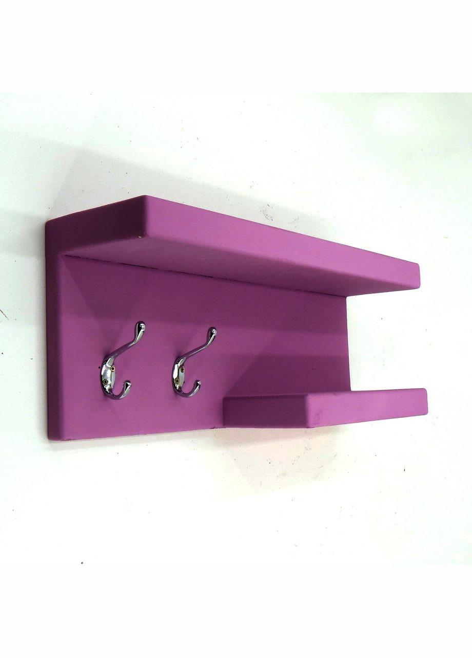 Полиця для ванної з дерева Бонн флокс (ВНП-000855) No Brand (328090953)