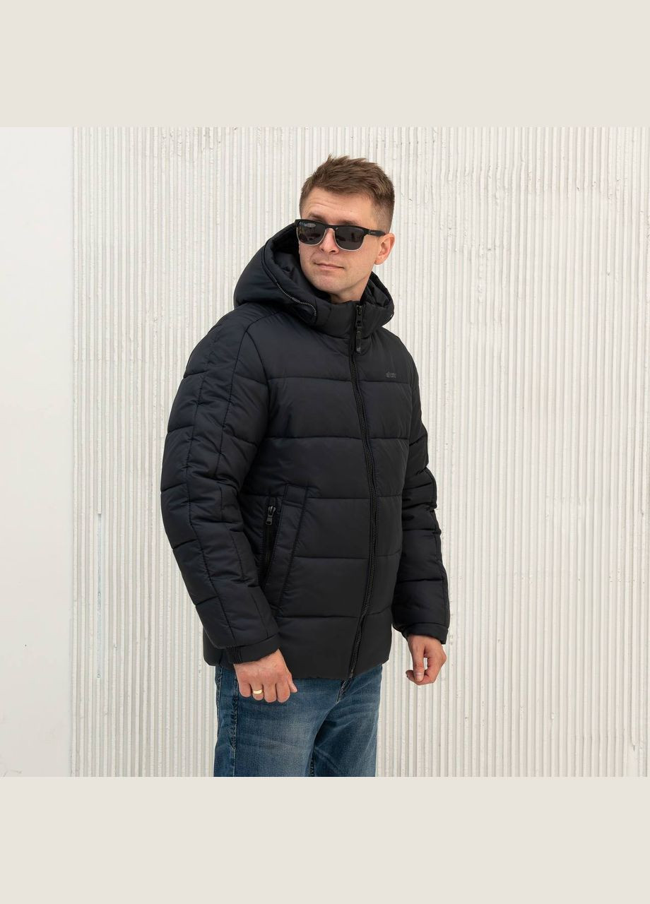 Синяя зимняя мужская зимняя куртка большого размера SK