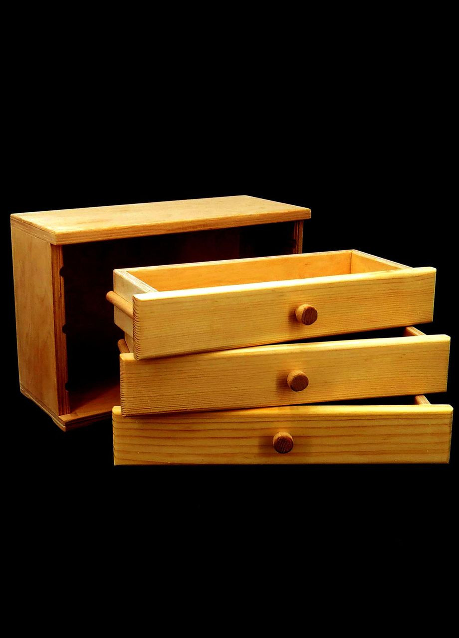 Міні-комод з дерева Таркінг каррі (МНК-003303) No Brand (328228249)