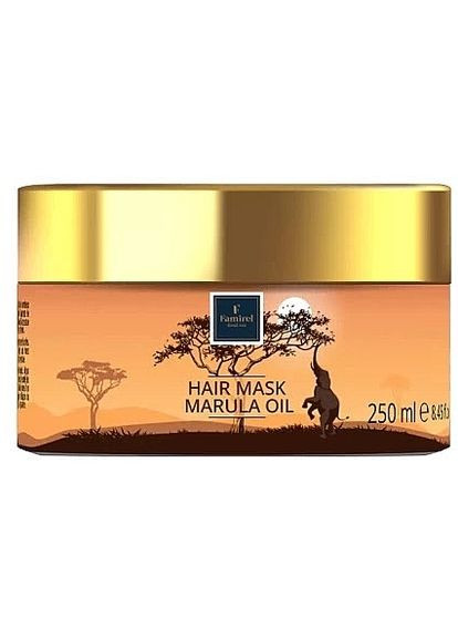 Маска для волос с маслом марулы Hair Mask Marula Oil 250ml (1343680-14635454) Famirel (368609195)