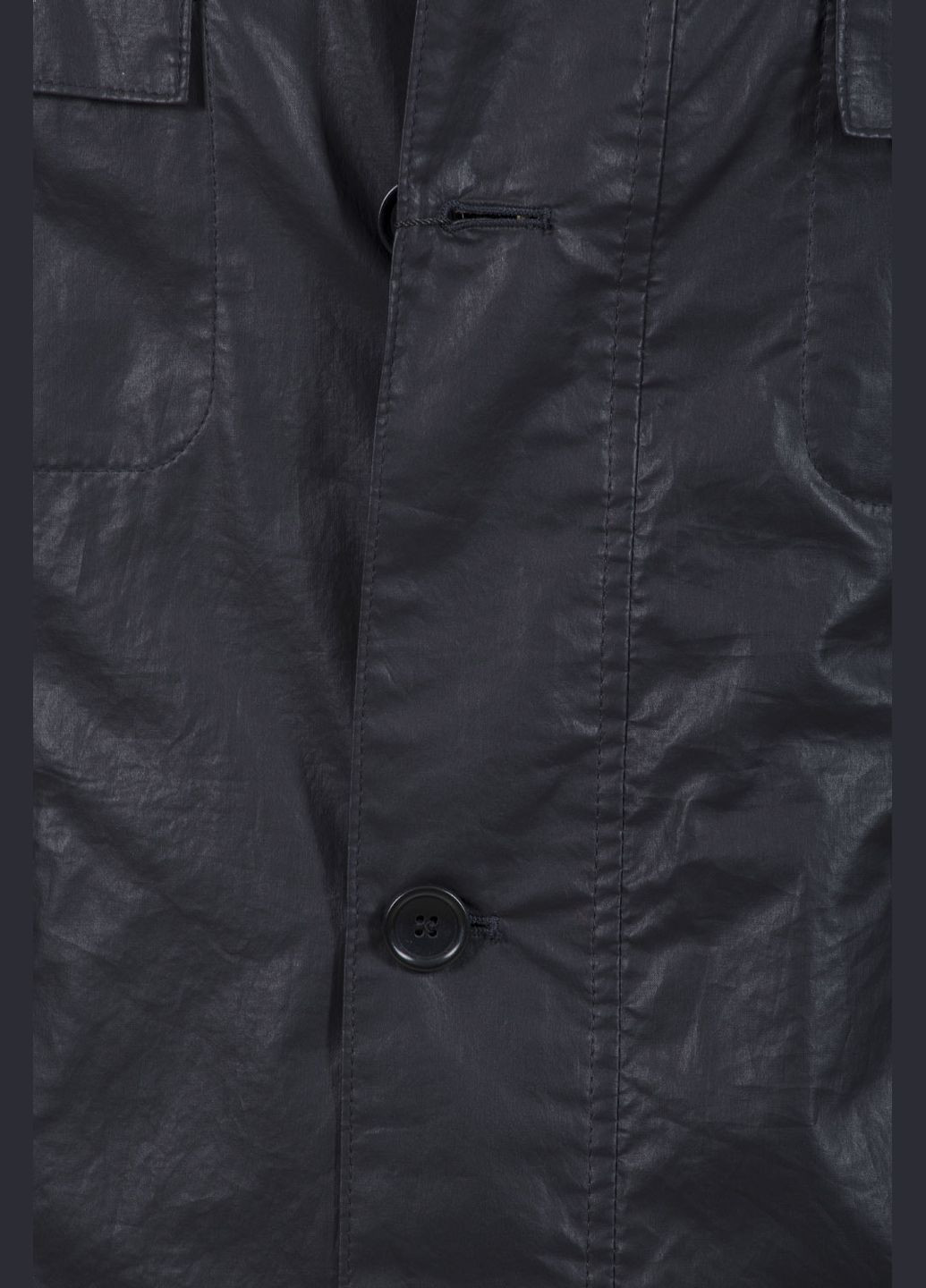 Чорна демісезонна чоловіча вітровка casual чорна, однотонна з довгим рукавом kuper (, ), 34358 No Brand