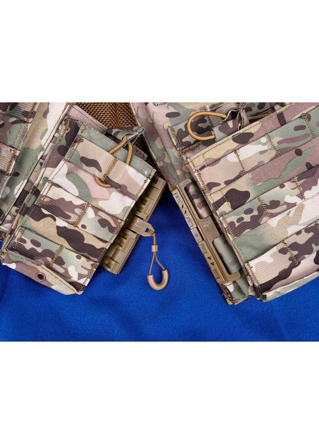 Плитоноска (без плит) + подсумки + быстросъемная + боковые карманы под плиты (Мультикам) Yakeda (332636105)