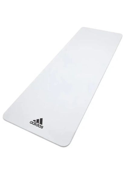 Килимок для йоги Yoga Mat Уні 176 х 61 х 0,8 см Білий (ADYG-10100WH) adidas Yoga Mat Уні 176 х 61 х 0, 8 см Білий (366651697)