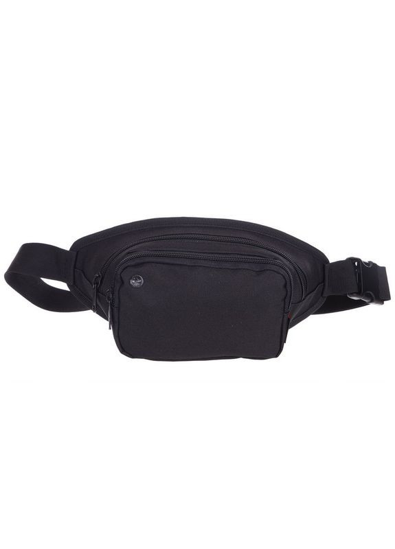 Сумка на пояс через плече бананка TY-1165 (нейлон, оксфорд 900D, розмір 15х9х7см, чорний) SILVER KNIGHT (361439366)