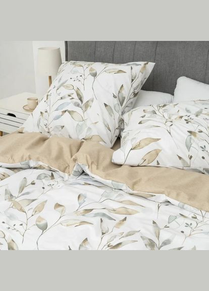 Комплект постільної білизни двоспальний ранфорс 24328 100% бавовна Viluta (334303273)