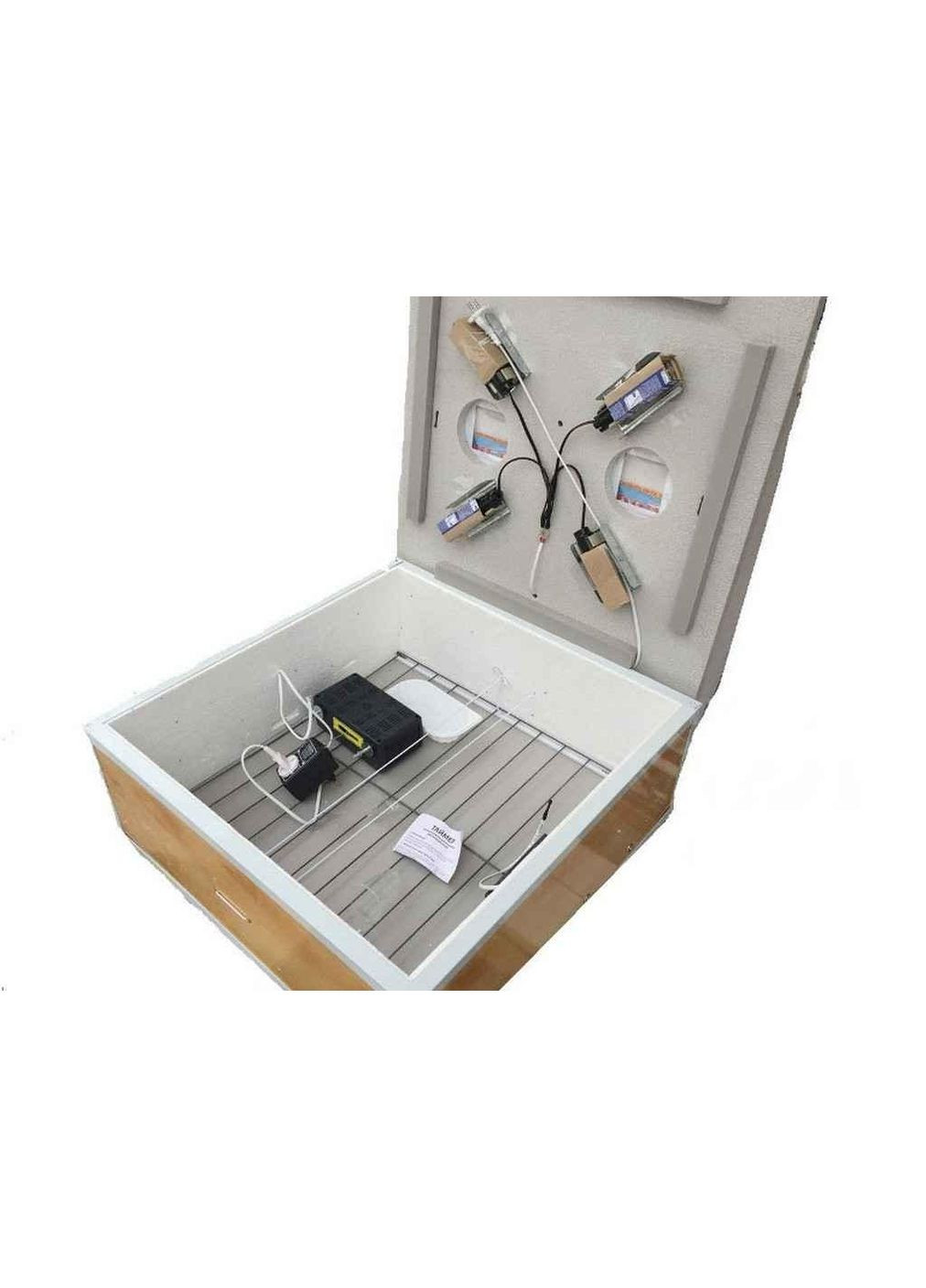 Міні-інкубатор (60 яєць) автомат. переворот/корпус пластик ТМ Курочка ряба (358911887)