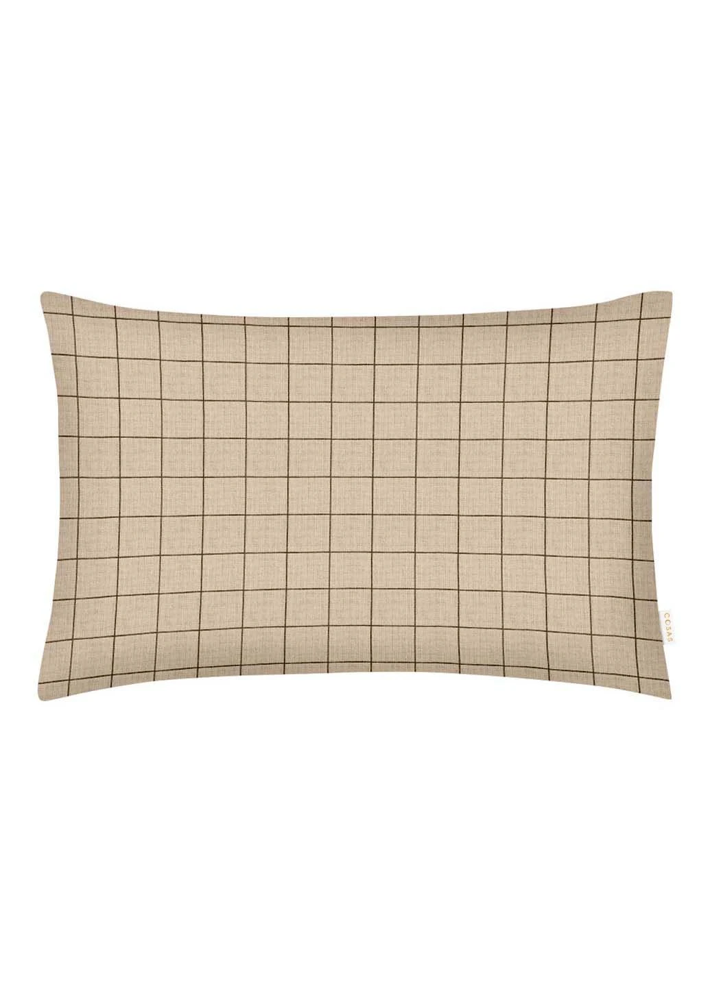Евро постельное белье Beige Geometry CS3 200х220 см Cosas (307475824)
