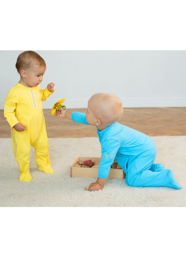 Костюмчик для младенцев с вышивкой унисекс Trendy Tot 303-00068_000003219 (372735925)