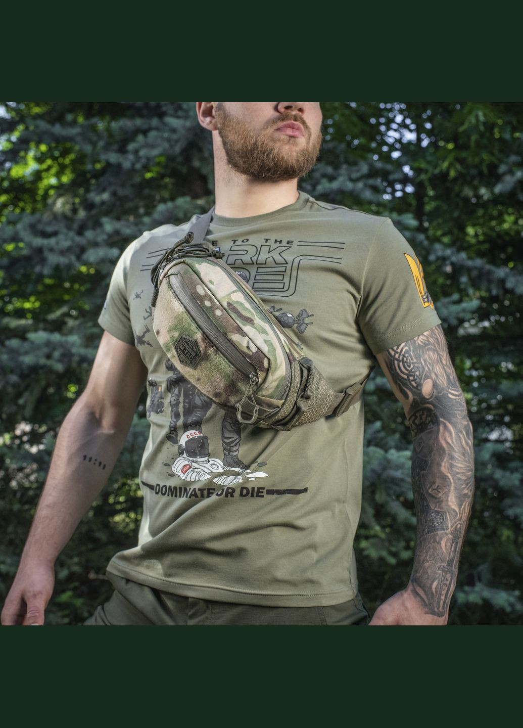 Сумка Waist Bag Elite Hex Multicam/Ranger Green M-TAC (303262832)