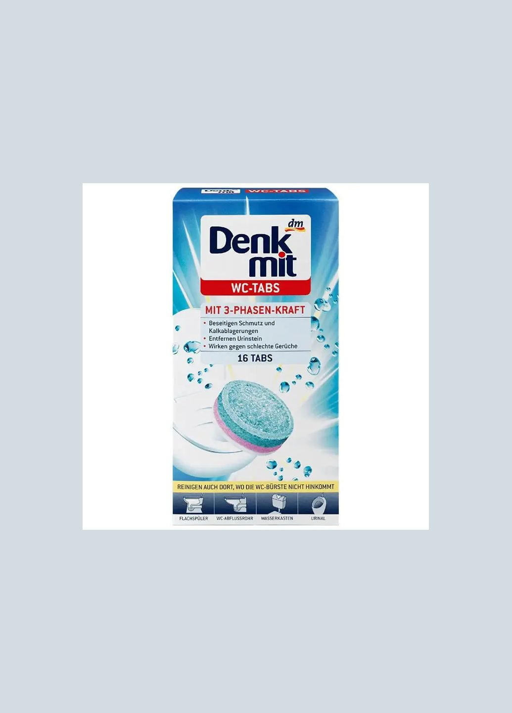 Набір для чищення унітазу Blue Harmony – все для чистоти та приємного аромату Denkmit (361075077)