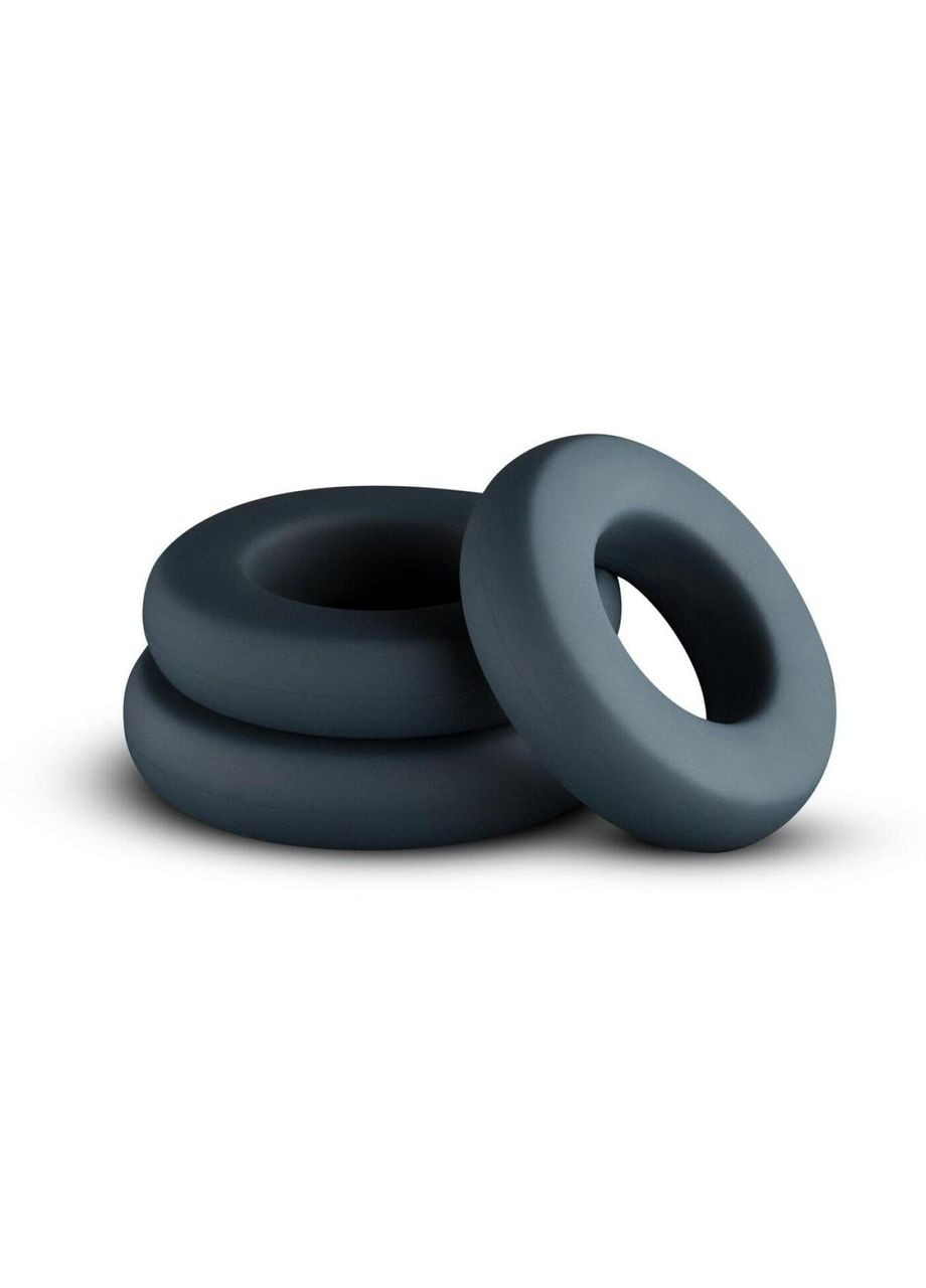 Набор эрекционных колец 3-Piece Hefty Cock Ring Set Boners (303880594)