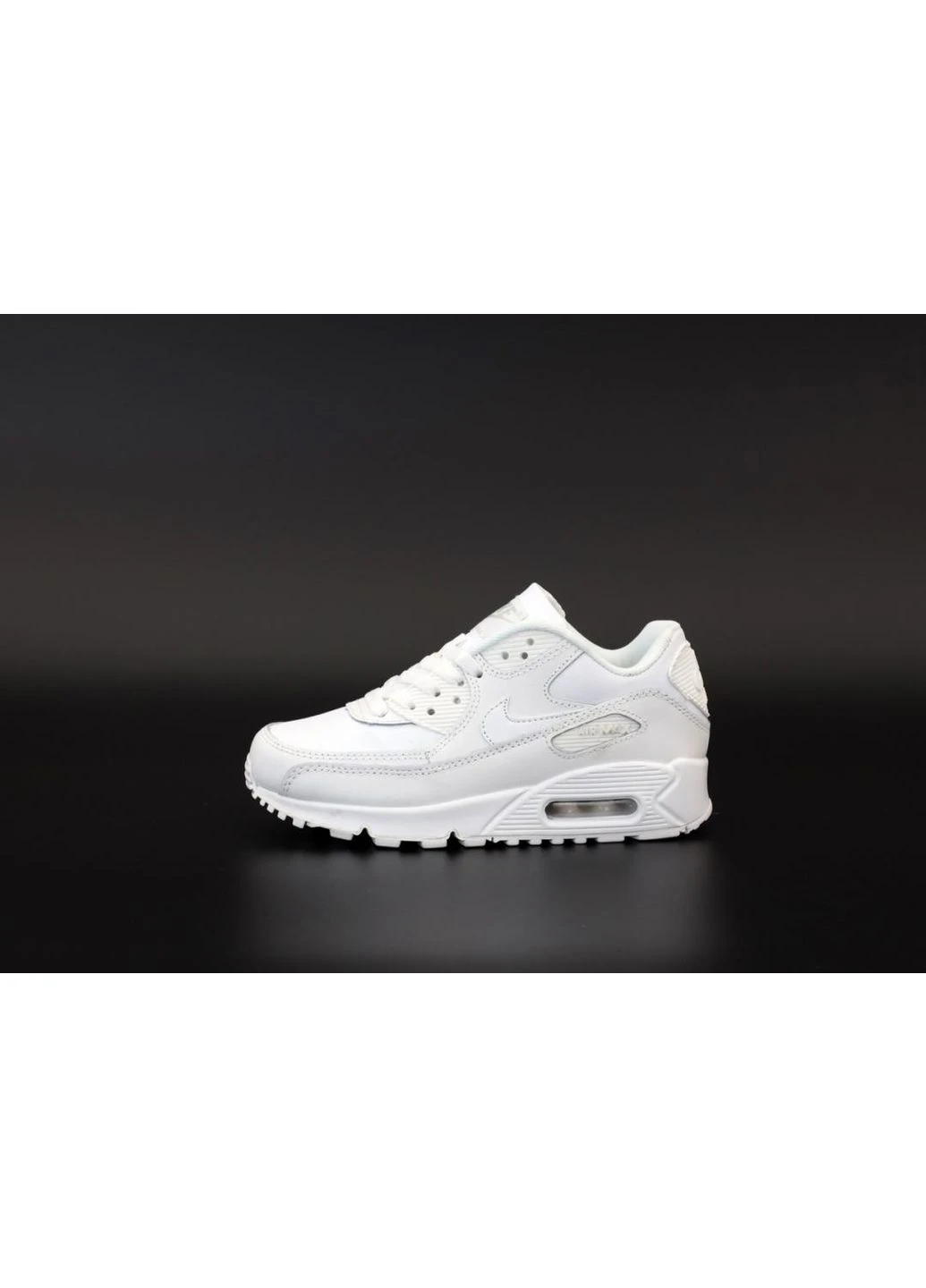 Білі кросівки чоловічі nike air max 90 white 3 найк аір макс 90 білі демісезон No Brand