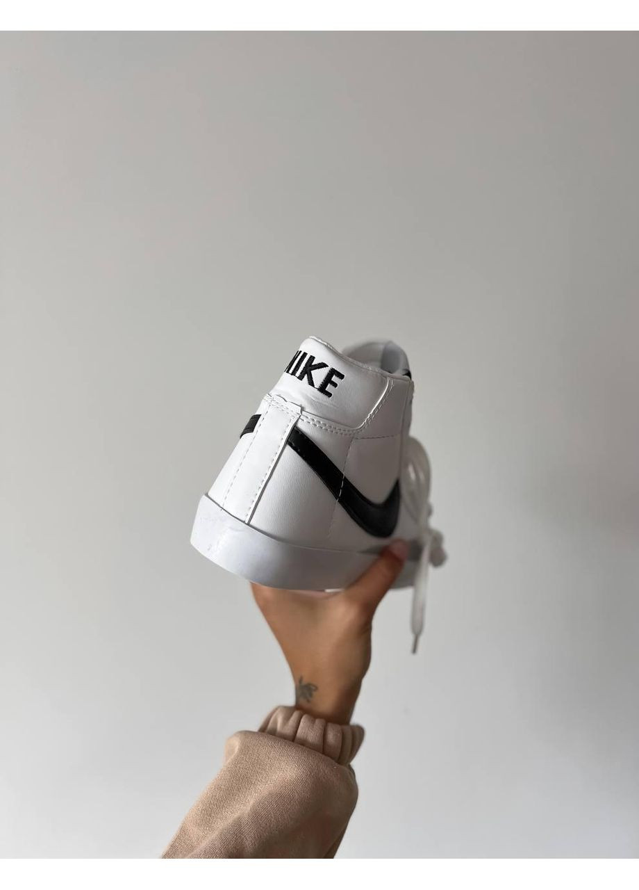 КРОСІВКИ ЖІНОЧІ NIKE BLAZER HIGH 77 VINTAGE BLACK SWOOSH НАЙК БЛЕЙЗЕР No Brand чорні демісезони (368868065)