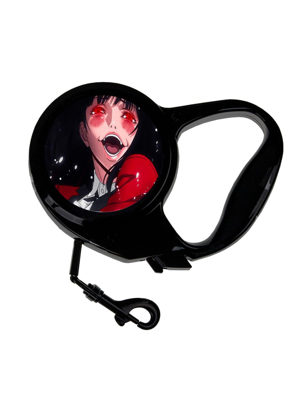 Поводок-рулетка для животных с принтом Аниме Кормящие азарт #0008 3 м черный No Brand (309151836)