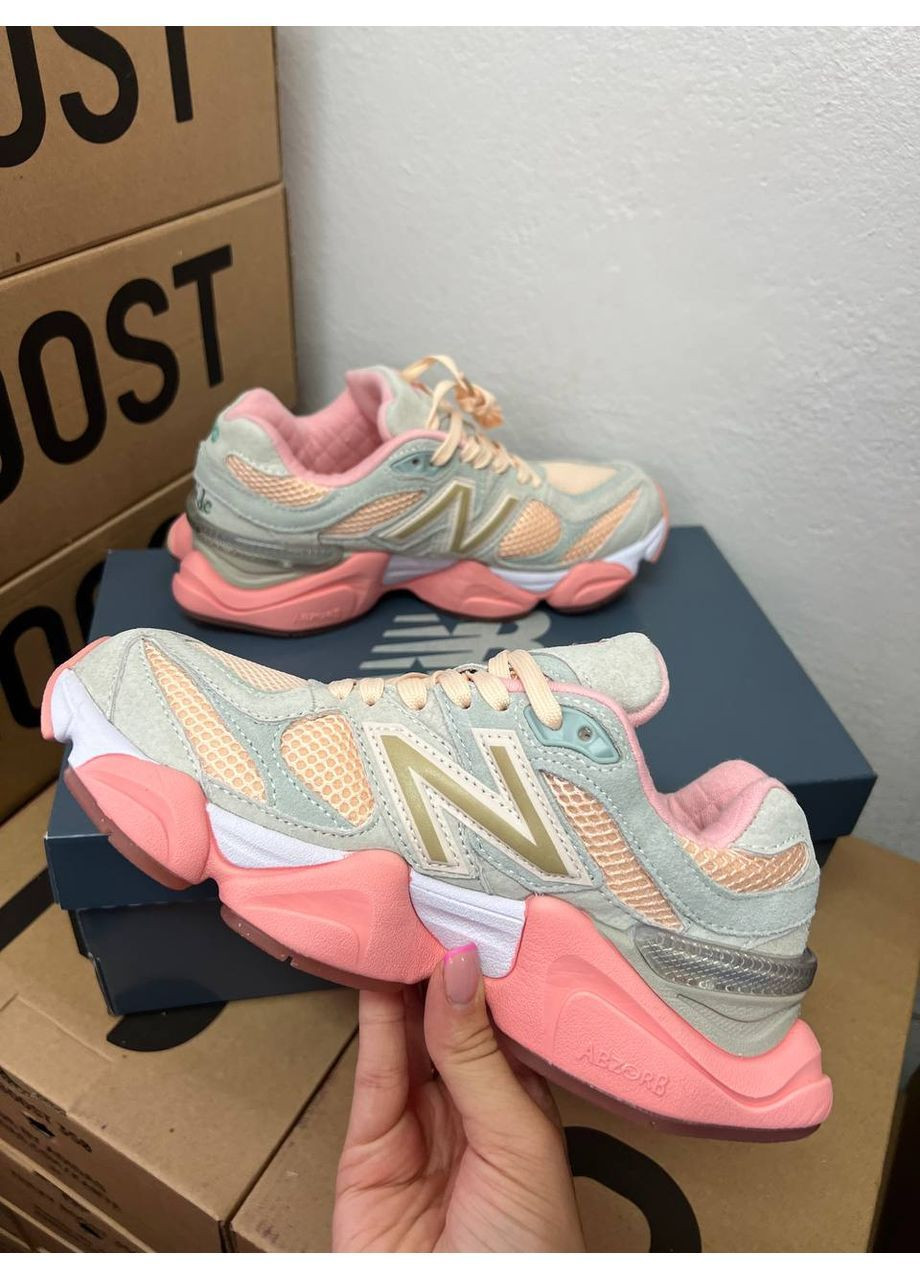 Светло-розовые всесезонные 9060 pink New Balance