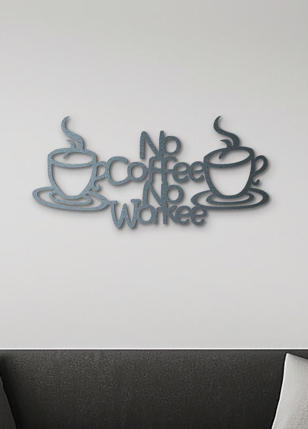 Настенный Декор в комнату, интерьерная картина из дерева "Утренний кофе", декоративное панно 25х13 см Woodyard (291842526)