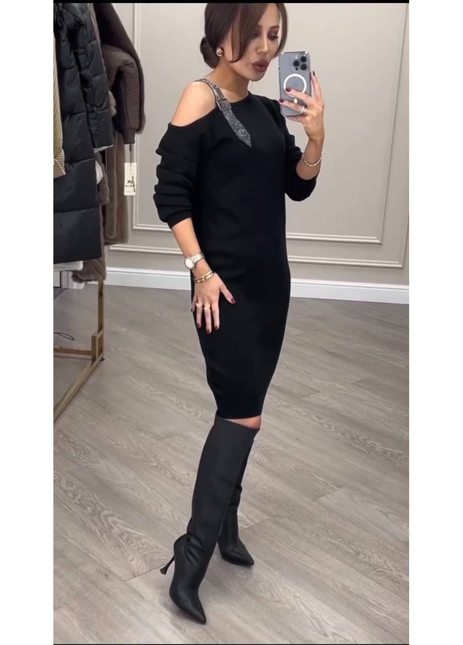 Чорна сукня агора No Brand