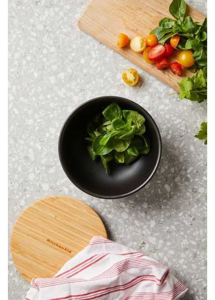 Миска с крышкой Matte Oven-to-table CC004972-001 15 см 1 л черная KitchenAid (368763957)