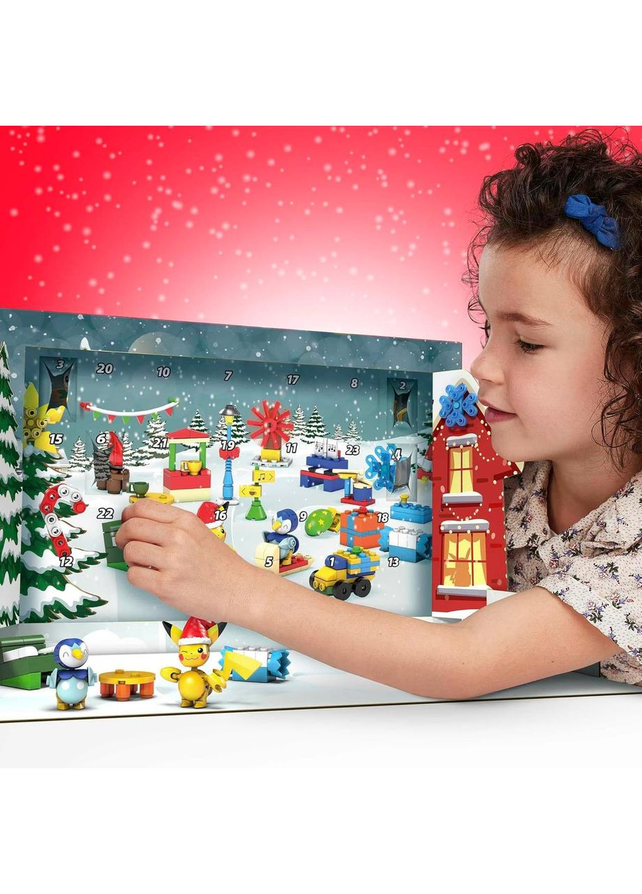 Адвент-календарь Construx Зимние приключения Покемонов (GYG99) Mega (365251461)