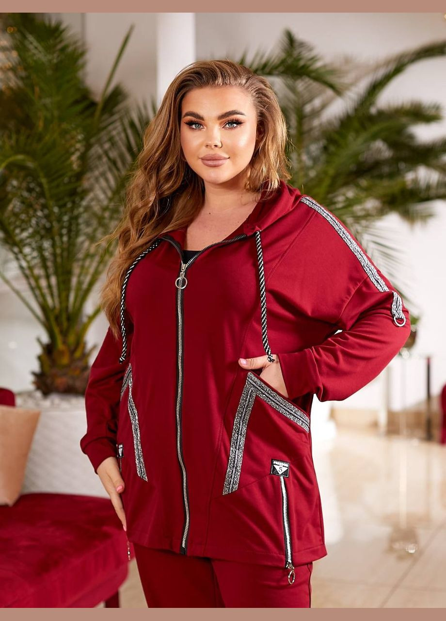 Женский спортивный костюм цвет хаки New Trend (304989868)