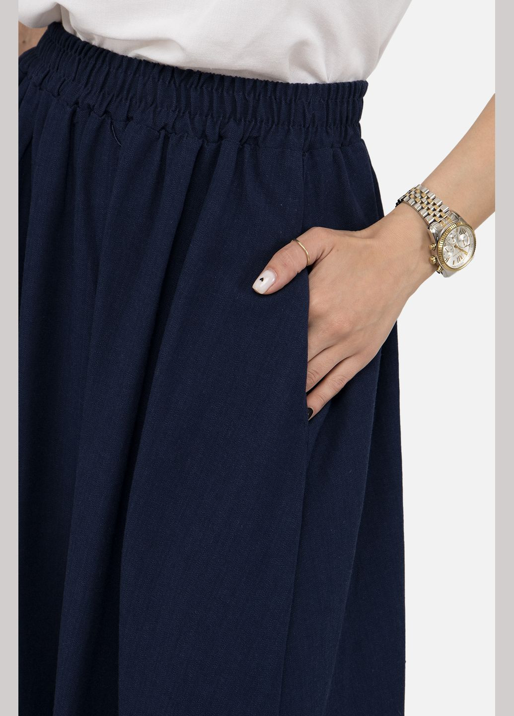 Синяя женская юбка цвет синий цб-00250900 Chamakh