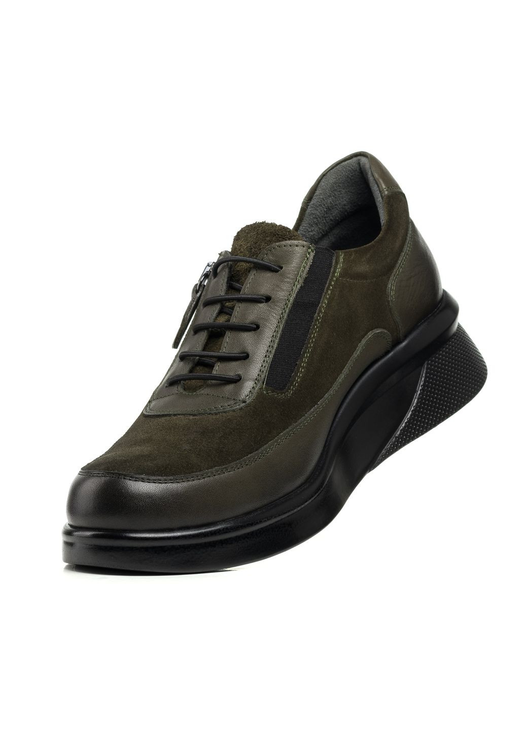 Nehir Туфли (1019ТZА) зеленый з натуральная замша, турция — (328915863)