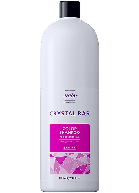 Шампунь для фарбованого волосся Crystal Bar Color Shampoo 250ml (1279898-196081) Unic (368632902)