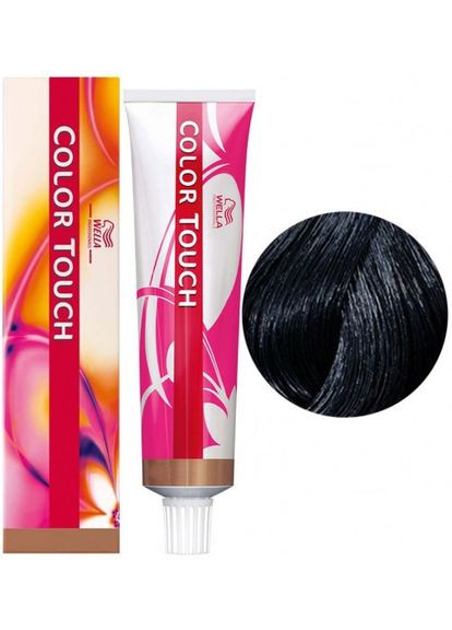 Краска для волос Wella Color Touch 2/0 Черный, 60 мл Wella Professionals (292736749)