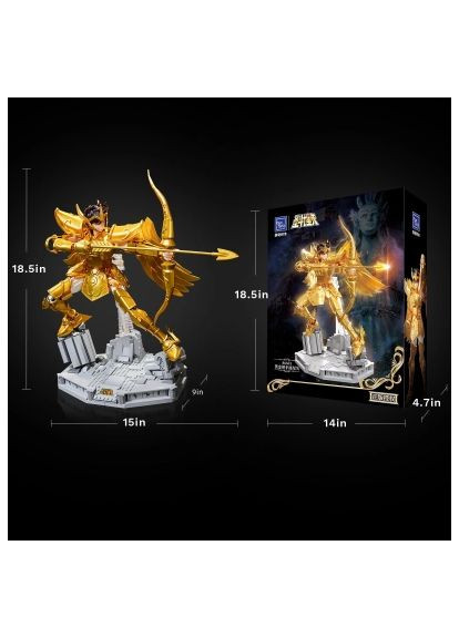 Конструктор Saint Seiya Сейя Стрелец (86601) Pantasy Saint Seiya Сейя Стрілець (366515924)