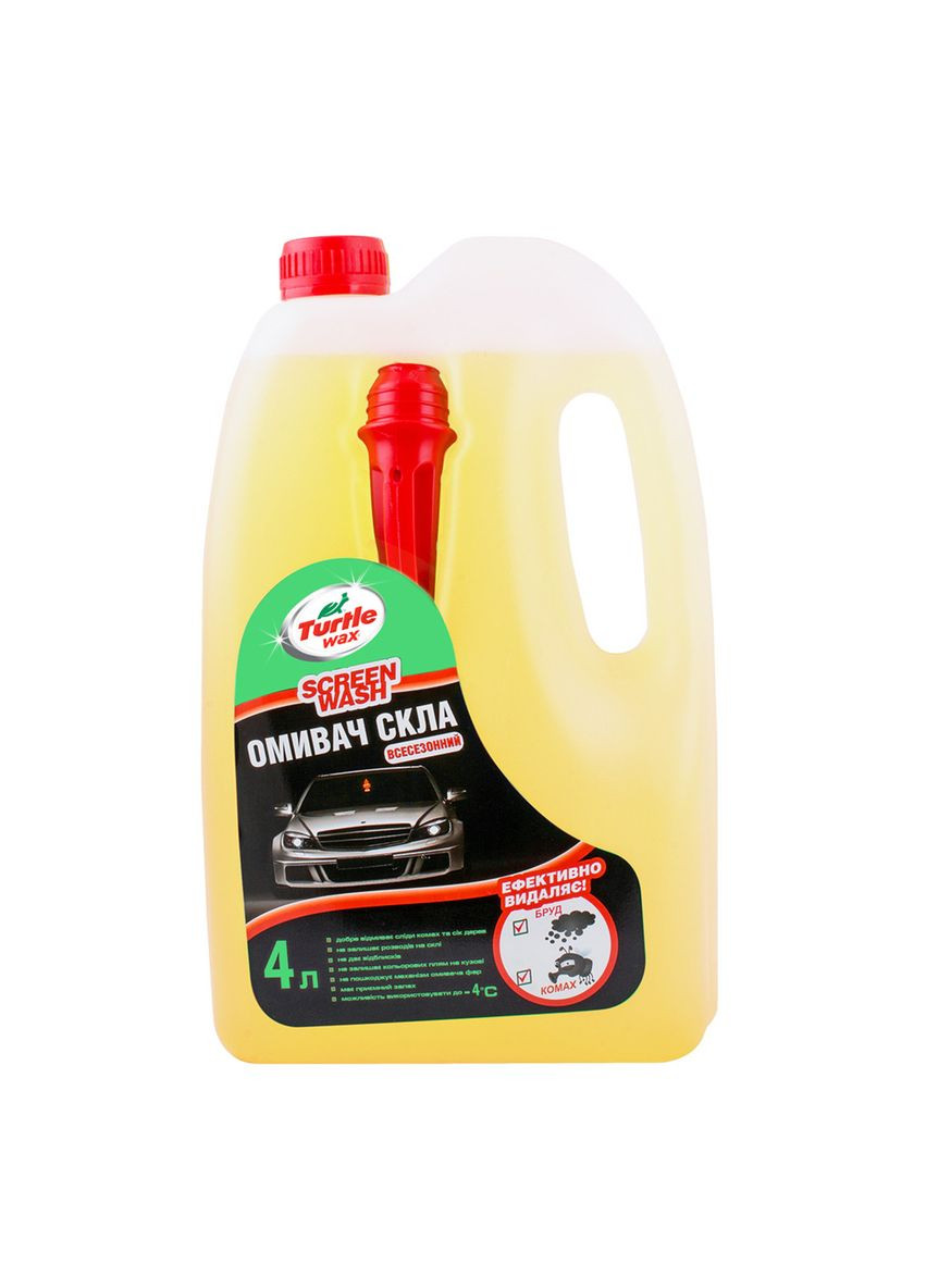 Омыватель стеклосезонный -4 ºC 4 л Turtle Wax (365657143)
