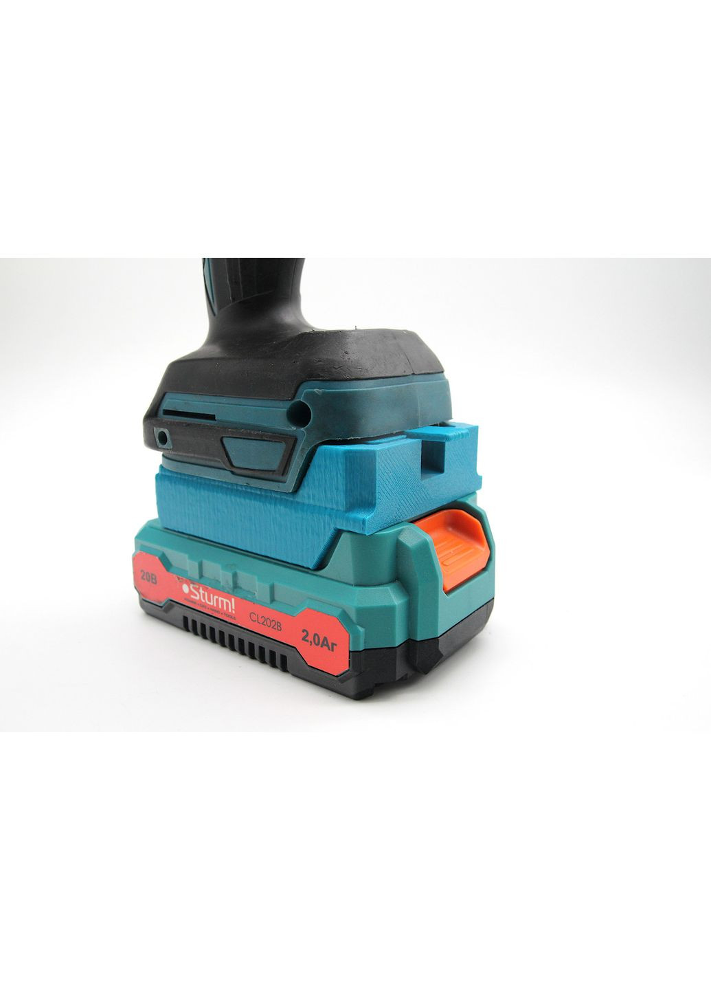 Переходник из аккумулятора Sturm на инструмент Makita, Procraft, Profitec, Texas, Stromo и др. No Brand (365797417)