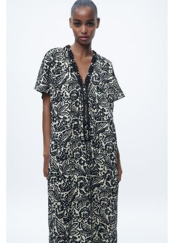 Комбінована сукня 5107/243 Zara