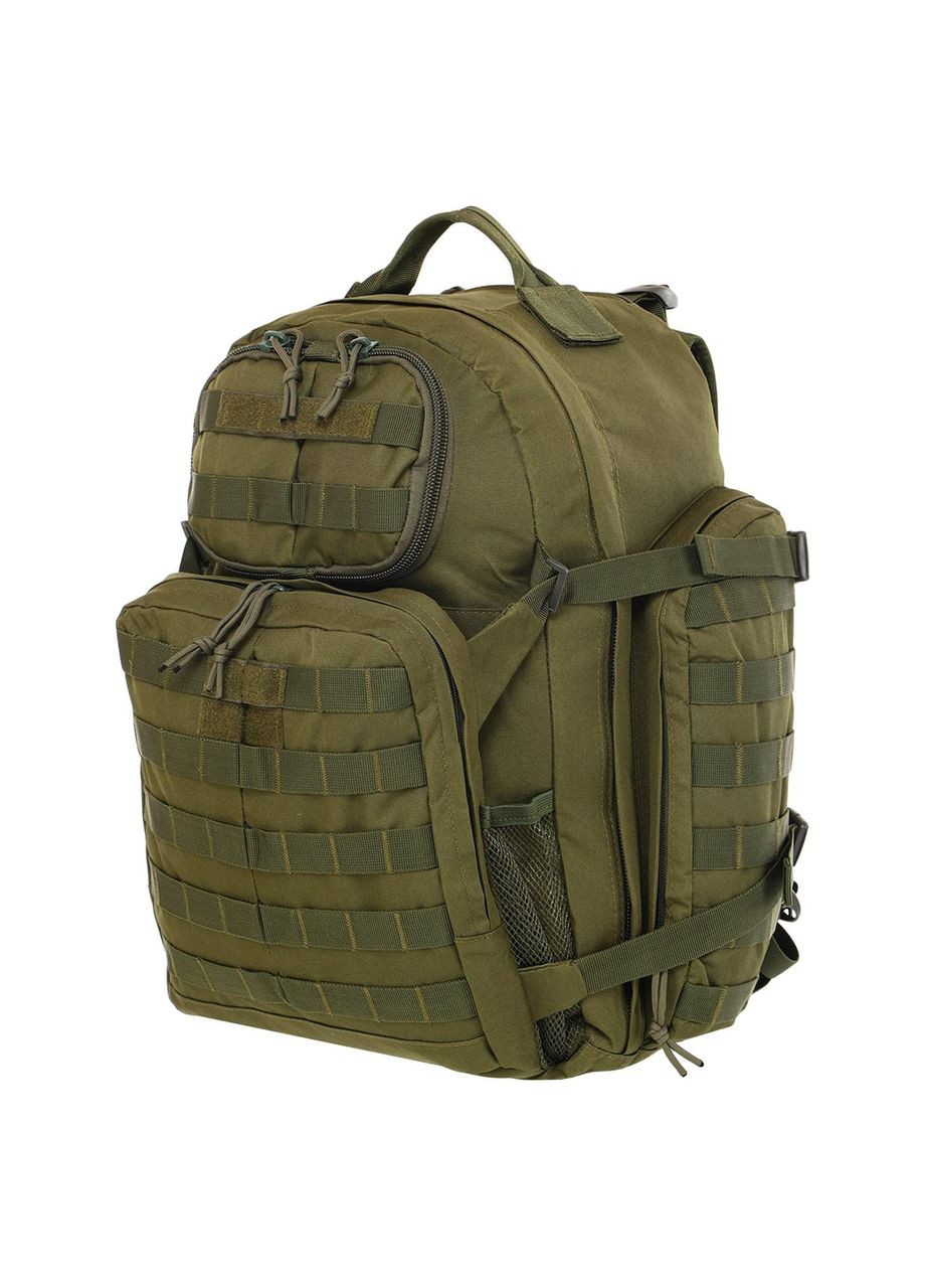 Рюкзак тактичний триденний штурмовий SILVER (нейлон, оксфорд, р-р 31x19x48см, 28л, Оливковий) (1511_Оливковий) SILVER KNIGHT (361437395)