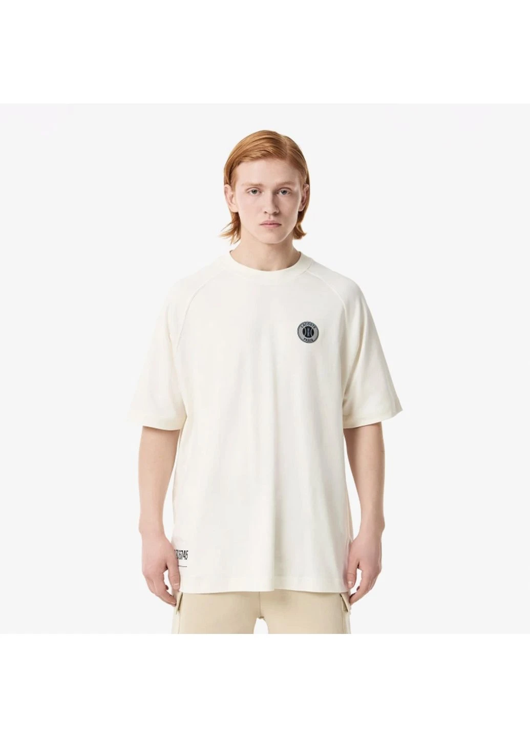 Молочна футболка Lacoste