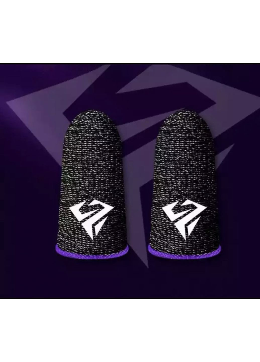 Кіберспортивні сенсорні напальчники для ігор на телефоні CoD (геймпад тригери курки для смартфона для PUBG Mobile) 2 шт Neon (360547112)