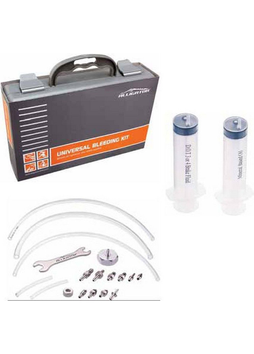 Набор для прокачки гидравлических тормозов Universal Bleeding Kit Alligator (338202116)