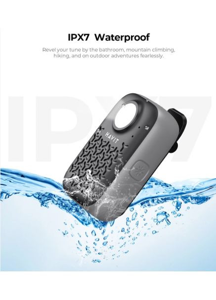 Портативная колонка SK868BT 3W IPX7 Black Havit (361440431)